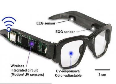 عینک هوشمندی که سلامت کاربران را رصد می نماید