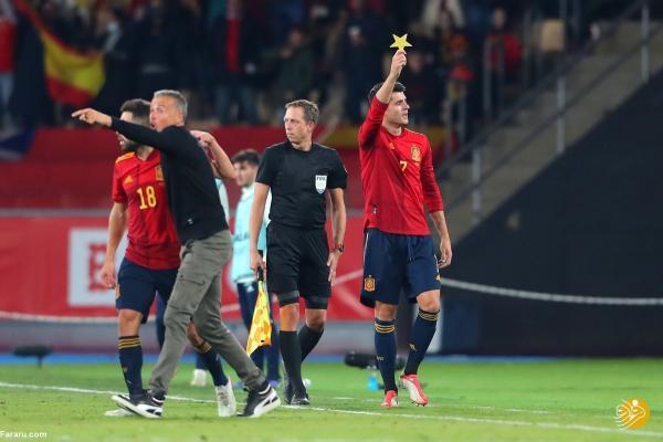 خلاصه بازی اسپانیا 1 ، 0 سوئد؛ صعود با گل دقایق پایانی