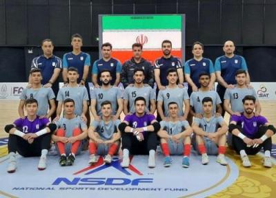 پیروزی پرگل تیم فوتسال جوانان ایران مقابل تیم ملی مغولستان