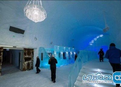 یک هتل یخی به صورت موقت برای زمستان پیش رو بازگشایی شد